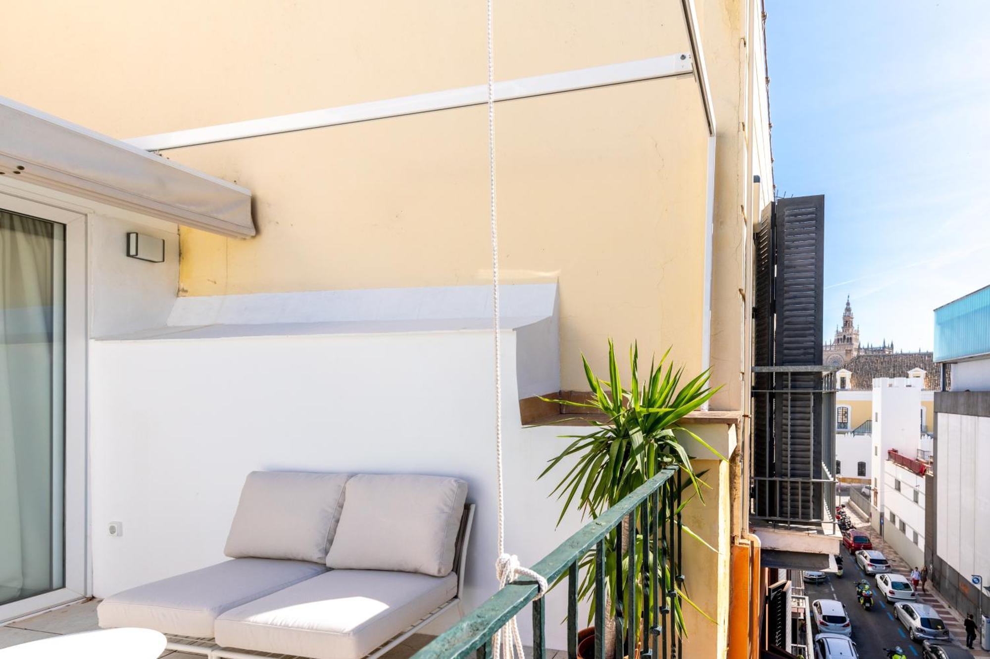 Apartament Duplex Con Terraza Junto A La Catedral Sewilla Zewnętrze zdjęcie